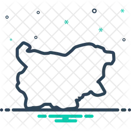 Bulgaria Map  Icon