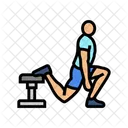 Bulgarian Split Squats Icon