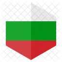 Bulgarie Pays Drapeau Icône