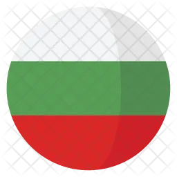 Bulgarie Flag Icône