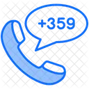 Bulgarien Land Code Symbol