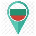 Bulgarien Flagge Symbol