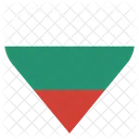 Bulgarien Flagge Symbol