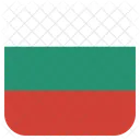 Bulgarien Flagge Symbol