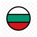 Bulgary Country Flag Flag Icon