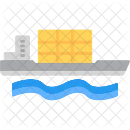 Bulk Carrier Icon - Download in Flat Style