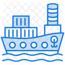 Bulk Carrier Cargo Ship Ship Delivery Icon