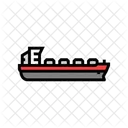 Bulk Carrier Ship Icon
