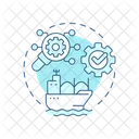 Bulk Carrier Management Icon