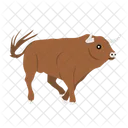 Bull Cow Cattle Icon