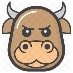 Bull Emoji Icon