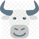 Bull Farm Animal Icon