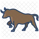 Bull Animal Wildlife Icon