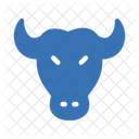 Bull Bull Face Finance Icon