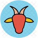 Bull Head Animal Icon