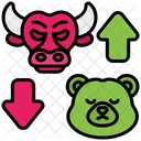 Bull Bear Market Icon