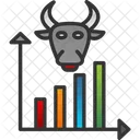 Bull Finance Investing Icon