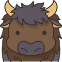 Bull Face  Icon
