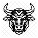 Bull face  Icon