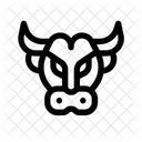 Bull Head Animal Icon