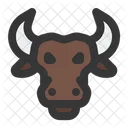 Bull Bull Horn Animal Icon