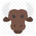 Bull Bull Horn Animal Icon