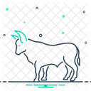 Bull Ox Cattle Icon
