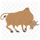 Bull Taurus Sign Icon
