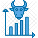 Bull Finance Investing Icon