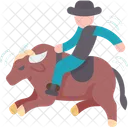 Bull Rider Rodeo 아이콘