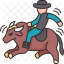 Bull Rider Rodeo 아이콘