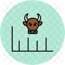 Bull Market Bull Business Icon
