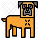 Bull Mastiff Dog Animal Icon