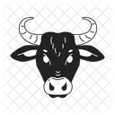 Cow Skull Skull Bull Icon