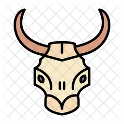 Bull Skull  Icon