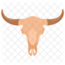 Bull Skull Skull Cattle Head Icon