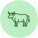 Bull Standing Still Bull Standing Icon