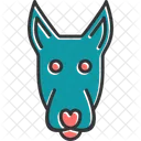 Bull Terrier Dog Pet Icon