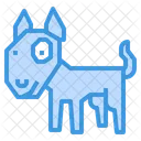 Bull Terrier Dog Animal Symbol