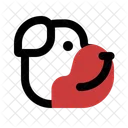 Tongue Fauna Simple Icon