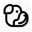Tongue Fauna Simple Icon
