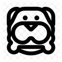 Bite Bone Simple Icon