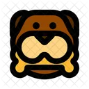 Bite Bone Simple Icon