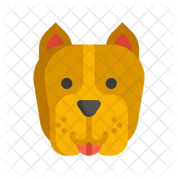 Bulldog dog  Icon