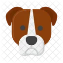 Bulldog dog  Icon