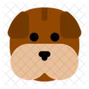 Bulldog Head  Icon