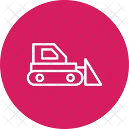 Bulldozer  Icon