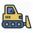 Bulldozer Heavy Vehicle Heavy Machine Icon