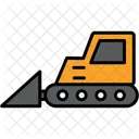 Construction Excavator Crane Icon