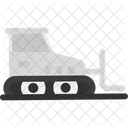 Bulldozer Earthmover Heavy Icon